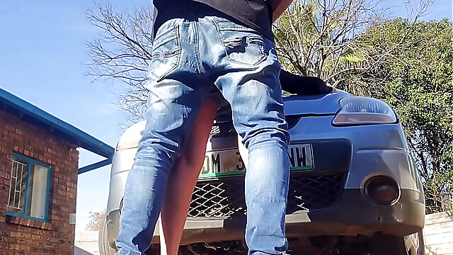 Tight ass sex creampie, cute tight pussy, tight ass doggystyle, standing fuck outdoor, tight pussy 18year